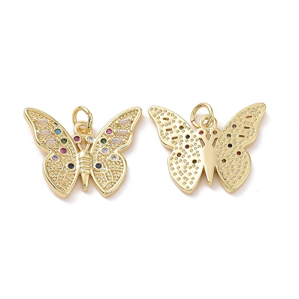 PandaHall Brass Cubic Zirconia Pendants, with Jump Ring, Butterfly Charm, Real 18K Gold Plated, 17.5x21.5x3mm, Hole: 3.4mm Brass+Cubic...
PandaHall Brass Cubic Zirconia Pendants, with Jump Ring, Butterfly Charm, Real 18K Gold Plated, 17.5x21.5x3mm, Hole: 3.4mm Brass+Cubic...