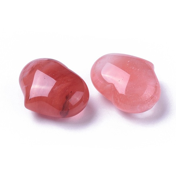 PandaHall Cherry Quartz Glass Beads, No Hole/Undrilled, Heart, 20x25x11~13mm Cherry Quartz Glass Heart
PandaHall Cherry Quartz Glass Beads, No Hole/Undrilled, Heart, 20x25x11~13mm Cherry Quartz Glass Heart