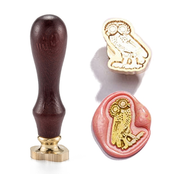PandaHall DIY Scrapbook, Brass Wax Seal Stamp and Wood Handle Sets, Owl Pattern, 8.7cm, Stamps: 22x19x14mm, Handle: 78x22mm Wood Owl
PandaHall DIY Scrapbook, Brass Wax Seal Stamp and Wood Handle Sets, Owl Pattern, 8.7cm, Stamps: 22x19x14mm, Handle: 78x22mm Wood Owl