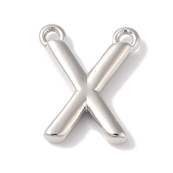 PandaHall Rack Plating Brass Pendants, Long-Lasting Plated, Lead Free & Cadmium Free, Letter Charms, Platinum, Letter X, 11x9x2mm, Hole: 1mm...
PandaHall Rack Plating Brass Pendants, Long-Lasting Plated, Lead Free & Cadmium Free, Letter Charms, Platinum, Letter X, 11x9x2mm, Hole: 1mm...