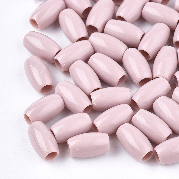 PandaHall Acrylic European Beads, Large Hole Beads, Oval, Misty Rose, 12x7mm, Hole: 4mm, about 1700pcs/500g Acrylic Oval Red
PandaHall Acrylic European Beads, Large Hole Beads, Oval, Misty Rose, 12x7mm, Hole: 4mm, about 1700pcs/500g Acrylic Oval Red