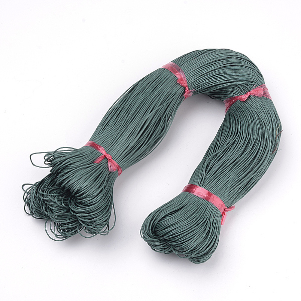 PandaHall Waxed Cotton Cord, Dark Slate Gray, 1.5mm, about 360yard/bundle(330m/bundle) Waxed Cotton Cord Round Gray
PandaHall Waxed Cotton Cord, Dark Slate Gray, 1.5mm, about 360yard/bundle(330m/bundle) Waxed Cotton Cord Round Gray