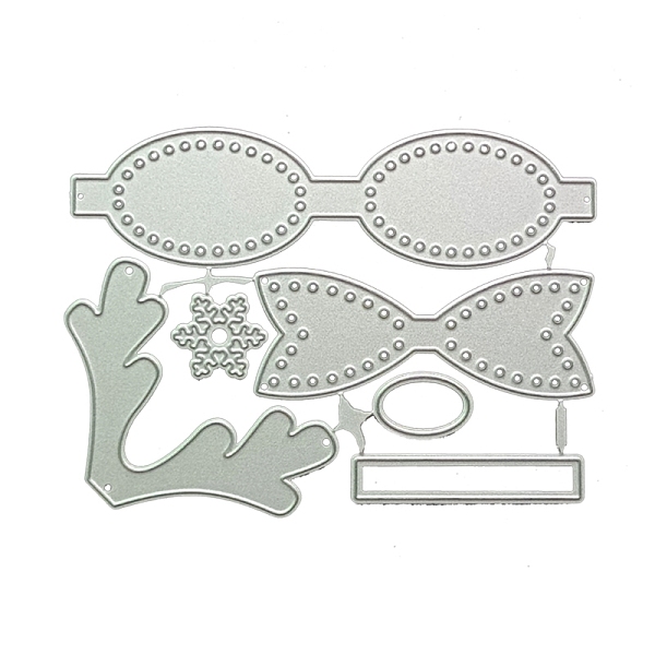 PandaHall Carbon Steel Cutting Dies Stencils, for DIY Scrapbooking/Photo Album, Decorative Embossing DIY Paper Card, Bowknot, Matte Platinum...
PandaHall Carbon Steel Cutting Dies Stencils, for DIY Scrapbooking/Photo Album, Decorative Embossing DIY Paper Card, Bowknot, Matte Platinum...