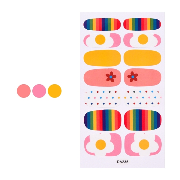 PandaHall Colorful Flower Tartan Full Cover Glitter Nail Wraps Nail Polish Stickers, Self-Adhesive Nail Art Decals Strips, for Women Girls...
PandaHall Colorful Flower Tartan Full Cover Glitter Nail Wraps Nail Polish Stickers, Self-Adhesive Nail Art Decals Strips, for Women Girls...