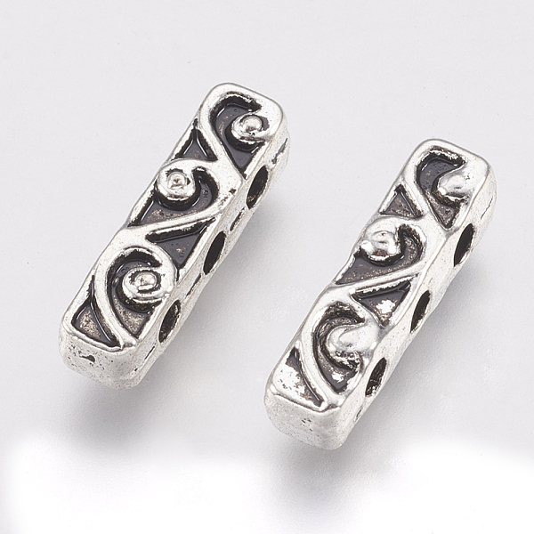 PandaHall Tibetan Style Alloy Spacer Bars, Rectangle, Cadmium Free & Lead Free, Antique Silver, 18x5x5mm, Hole: 2mm, about 580pcs/1000g...
PandaHall Tibetan Style Alloy Spacer Bars, Rectangle, Cadmium Free & Lead Free, Antique Silver, 18x5x5mm, Hole: 2mm, about 580pcs/1000g...