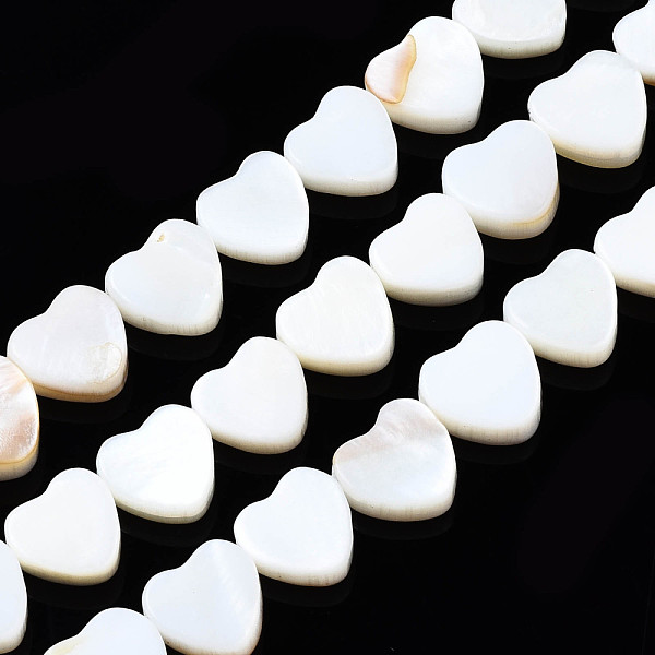 PandaHall Natural Freshwater Shell Beads Strands, Heart, 8x8x3mm, Hole: 0.8mm, about 44pcs/strand, 14.37 inch(36.5~37cm) Freshwater Shell...
PandaHall Natural Freshwater Shell Beads Strands, Heart, 8x8x3mm, Hole: 0.8mm, about 44pcs/strand, 14.37 inch(36.5~37cm) Freshwater Shell...