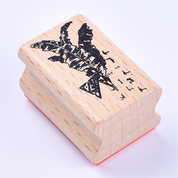 PandaHall Wooden Stamps, Rectangle with Banana Leaf, BurlyWood, 40x27x25mm Wood Orange
PandaHall Wooden Stamps, Rectangle with Banana Leaf, BurlyWood, 40x27x25mm Wood Orange