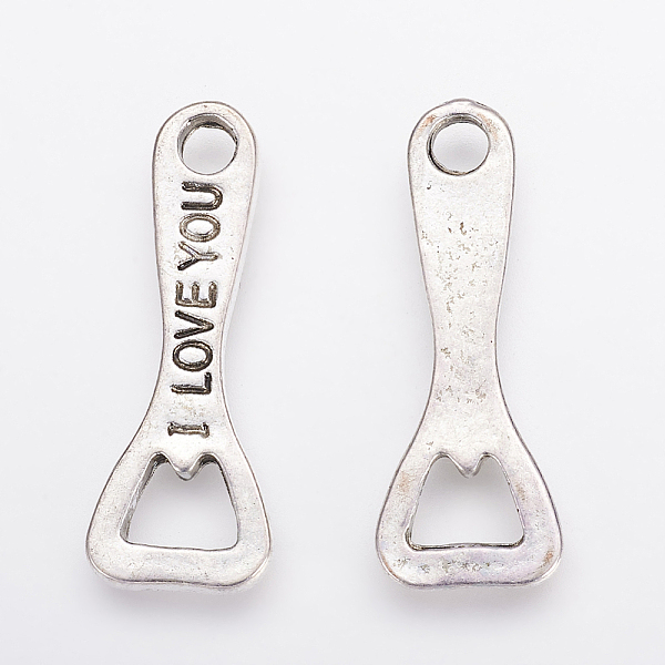 PandaHall Unique Valentines Day Gifts Ideas for Guys Tibetan Style Pendants, Lead Free & Cadmium Free & Nickel Free, Bottle Opener, Antique...
PandaHall Unique Valentines Day Gifts Ideas for Guys Tibetan Style Pendants, Lead Free & Cadmium Free & Nickel Free, Bottle Opener, Antique...