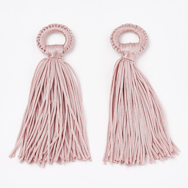 PandaHall Polyester Tassel Big Pendant Decorations, Pink, 98~110x24~26x10~15mm, Hole: 14mm Polyester Pink
PandaHall Polyester Tassel Big Pendant Decorations, Pink, 98~110x24~26x10~15mm, Hole: 14mm Polyester Pink