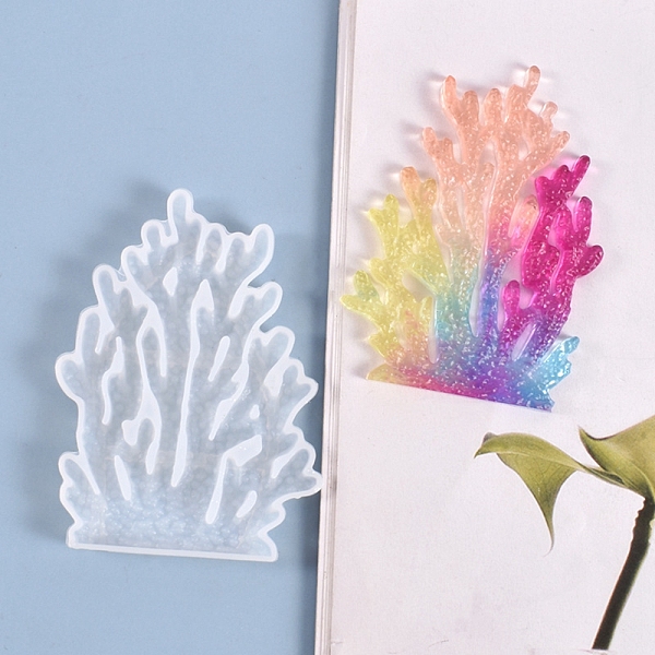 PandaHall Coral Silicone Display Molds, Resin Casting Molds, For UV Resin, Epoxy Resin Jewelry Making, White, 70x51x6mm, Inner Size: 47x68mm...
PandaHall Coral Silicone Display Molds, Resin Casting Molds, For UV Resin, Epoxy Resin Jewelry Making, White, 70x51x6mm, Inner Size: 47x68mm...