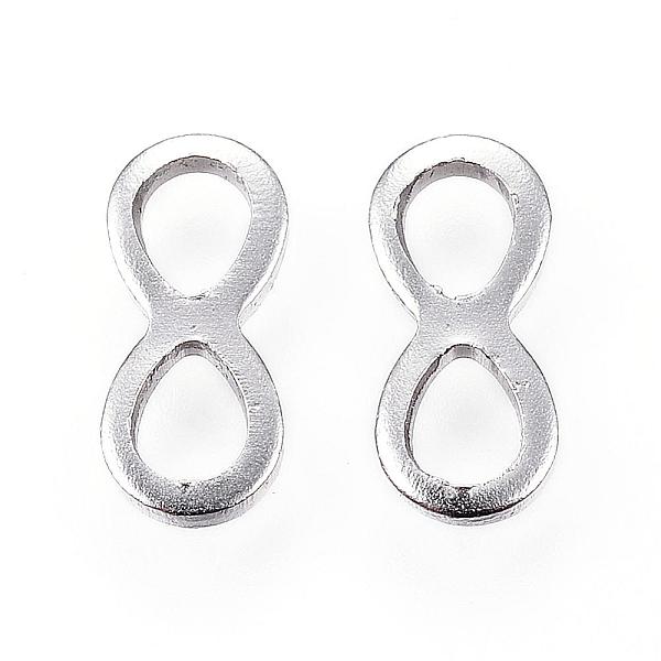PandaHall 304 Stainless Steel Links connectors, Infinity, Stainless Steel Color, 10x4.5x1mm, Hole: 3x3.5mm 304 Stainless Steel Infinity
PandaHall 304 Stainless Steel Links connectors, Infinity, Stainless Steel Color, 10x4.5x1mm, Hole: 3x3.5mm 304 Stainless Steel Infinity