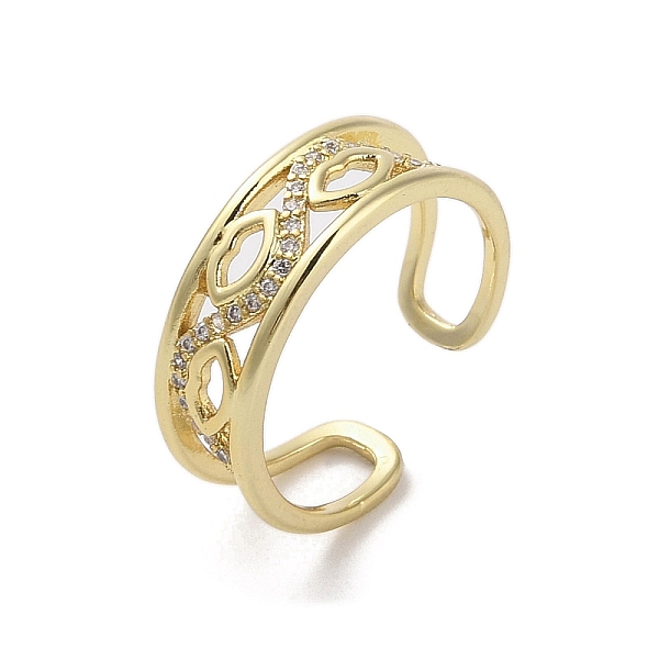 PandaHall Brass Pave Cubic Zirconia Open Cuff Rings, Lip, Real 18K Gold Plated, 7mm, Inner Diameter: 17.8mm Brass+Cubic Zirconia Lip Clear
PandaHall Brass Pave Cubic Zirconia Open Cuff Rings, Lip, Real 18K Gold Plated, 7mm, Inner Diameter: 17.8mm Brass+Cubic Zirconia Lip Clear