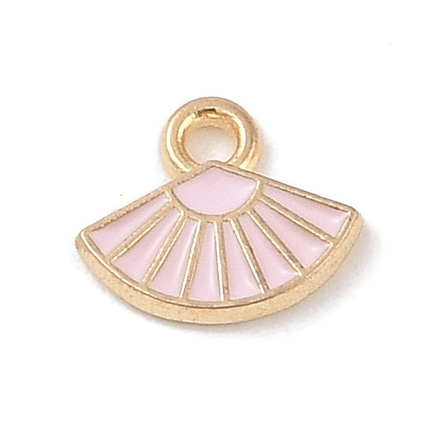 PandaHall Alloy Enamel Charms, Light Gold, Fan Charm, Pink, 9x10.5x1.5mm, Hole: 1.5mm Alloy+Enamel Fan Pink
PandaHall Alloy Enamel Charms, Light Gold, Fan Charm, Pink, 9x10.5x1.5mm, Hole: 1.5mm Alloy+Enamel Fan Pink