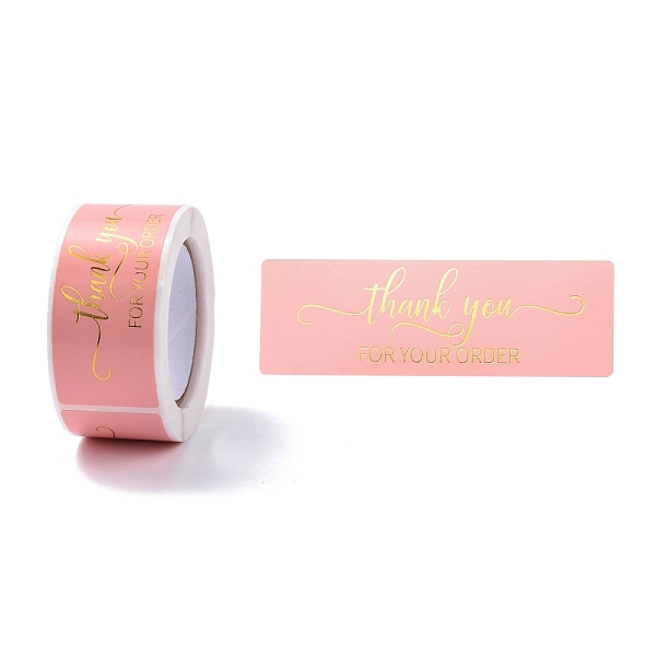 PandaHall Hot Stamping Self-Adhesive Paper Gift Tag Youstickers, Rectangle with Word Thank You FOR YOU ORDER, for Party Presents Decorative...
PandaHall Hot Stamping Self-Adhesive Paper Gift Tag Youstickers, Rectangle with Word Thank You FOR YOU ORDER, for Party Presents Decorative...