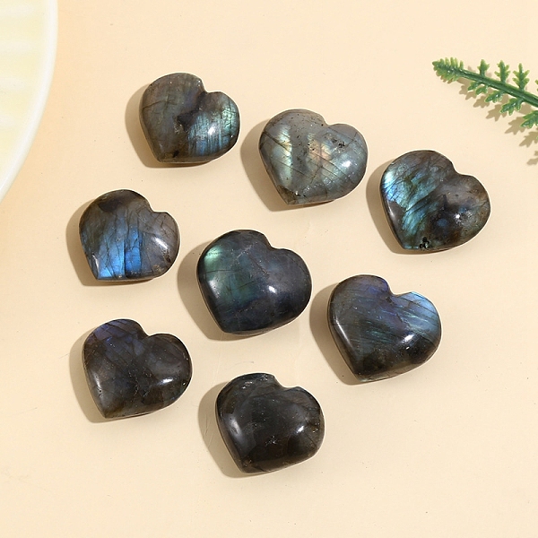 PandaHall Natural Labradorite Figurines for Home Desktop Decoration, Heart, 13x25mm Labradorite Heart
PandaHall Natural Labradorite Figurines for Home Desktop Decoration, Heart, 13x25mm Labradorite Heart