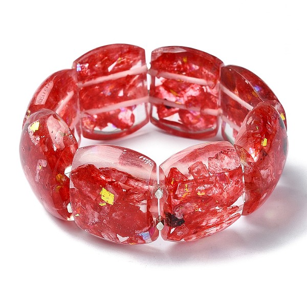 PandaHall Dyed Natural Selenite & Synthetic Opal Stretch Bracelets, Epoxy Resin Domino Bracelets for Women, Red, Inner Diameter: 2-3/8 inch...
PandaHall Dyed Natural Selenite & Synthetic Opal Stretch Bracelets, Epoxy Resin Domino Bracelets for Women, Red, Inner Diameter: 2-3/8 inch...