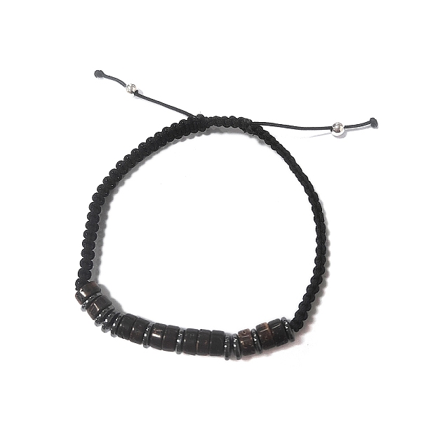 PandaHall Coconut & Non-magnetic Synthetic Hematite Braided Bead Bracelet, Stone Bracelet for Men Women, Black, Inner Diameter: 2-1/8 inch...
PandaHall Coconut & Non-magnetic Synthetic Hematite Braided Bead Bracelet, Stone Bracelet for Men Women, Black, Inner Diameter: 2-1/8 inch...