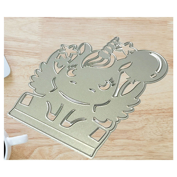 PandaHall Carbon Steel Cutting Dies Stencils, for DIY Scrapbooking/Photo Album, Decorative Embossing DIY Paper Card, Unicorn Pattern, Matte...
PandaHall Carbon Steel Cutting Dies Stencils, for DIY Scrapbooking/Photo Album, Decorative Embossing DIY Paper Card, Unicorn Pattern, Matte...