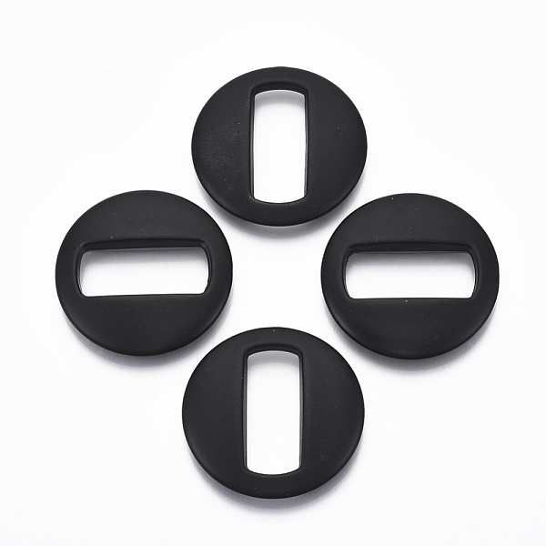 PandaHall Spray Painted CCB Plastic Linking Rings, Flat Round, Black, 39x7mm, Inner Diameter: 11.5x28mm Plastic Flat Round Black
PandaHall Spray Painted CCB Plastic Linking Rings, Flat Round, Black, 39x7mm, Inner Diameter: 11.5x28mm Plastic Flat Round Black