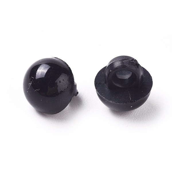 PandaHall Plastic Craft Eyes, For DIY Teddy Bear Doll Accessories, Black, 8x8.3mm, Hole: 2.4mm Plastic Flat Round Black
PandaHall Plastic Craft Eyes, For DIY Teddy Bear Doll Accessories, Black, 8x8.3mm, Hole: 2.4mm Plastic Flat Round Black