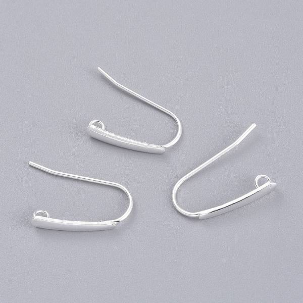 PandaHall 304 Stainless Steel Earring Hooks, with Horizontal Loop, Flat Ear Wire, Silver, 18.5x13.5x3.5mm, Hole: 1.5mm, 20 Gauge, Pin: 0.8mm...
PandaHall 304 Stainless Steel Earring Hooks, with Horizontal Loop, Flat Ear Wire, Silver, 18.5x13.5x3.5mm, Hole: 1.5mm, 20 Gauge, Pin: 0.8mm...