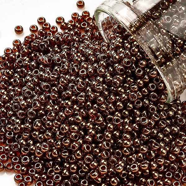 PandaHall TOHO Round Seed Beads, Japanese Seed Beads, (329) Gold Luster African Sunset, 11/0, 2.2mm, Hole: 0.8mm, about 1103pcs/10g Glass..., Brown
PandaHall TOHO Round Seed Beads, Japanese Seed Beads, (329) Gold Luster African Sunset, 11/0, 2.2mm, Hole: 0.8mm, about 1103pcs/10g Glass..., Brown