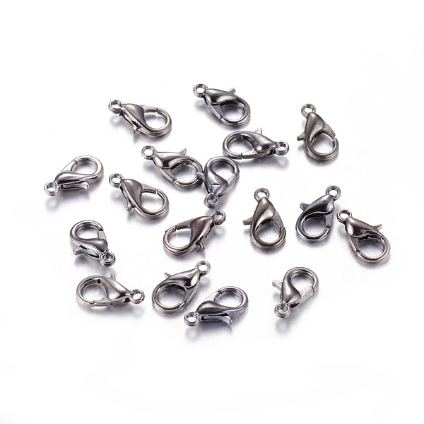PandaHall Zinc Alloy Lobster Claw Clasps, Parrot Trigger Clasps, Cadmium Free & Nickel Free & Lead Free, Gunmetal, 12x6mm, Hole: 1.2mm Alloy...
PandaHall Zinc Alloy Lobster Claw Clasps, Parrot Trigger Clasps, Cadmium Free & Nickel Free & Lead Free, Gunmetal, 12x6mm, Hole: 1.2mm Alloy...