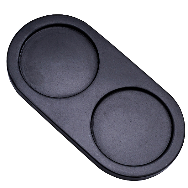 PandaHall Wood Pepper Grinder Holder, Oval Salt & Pepper Mill Tray, Black, 75x149x11mm, Inner Diameter: 58mm Wood Oval Black
PandaHall Wood Pepper Grinder Holder, Oval Salt & Pepper Mill Tray, Black, 75x149x11mm, Inner Diameter: 58mm Wood Oval Black