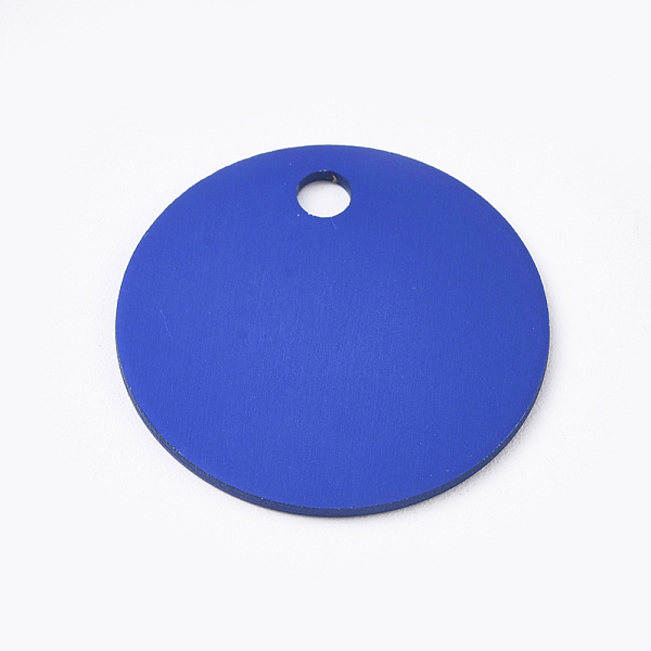 PandaHall Aluminum Pendants, Blank Tags, Flat Round, Royal Blue, 25x1mm, Hole: 3mm Aluminum Flat Round Blue
PandaHall Aluminum Pendants, Blank Tags, Flat Round, Royal Blue, 25x1mm, Hole: 3mm Aluminum Flat Round Blue