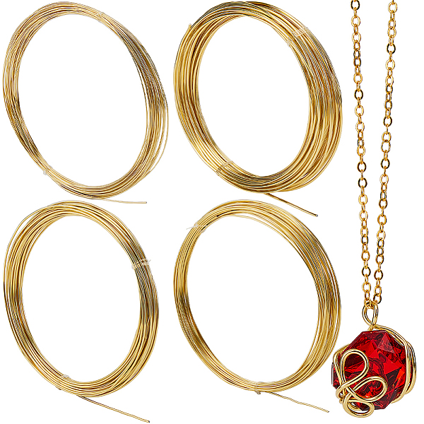 PandaHall SUNNYCLUE 40M 4 Size Aluminum Wire, Round, Bendable Flexible Craft Wire, with Spool, Gold, 0.8~1.5mm, 10m/size Aluminum Round Gold
PandaHall SUNNYCLUE 40M 4 Size Aluminum Wire, Round, Bendable Flexible Craft Wire, with Spool, Gold, 0.8~1.5mm, 10m/size Aluminum Round Gold