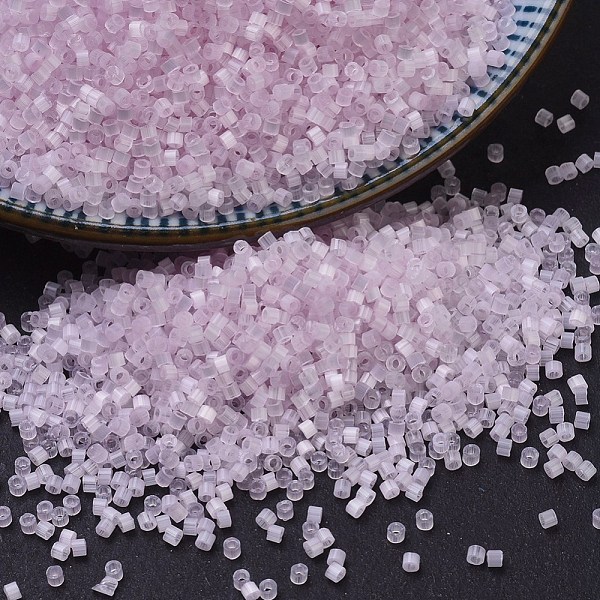 PandaHall MIYUKI Delica Beads, Cylinder, Japanese Seed Beads, 11/0, (DB0675) Pale Pink Silk Satin, 1.3x1.6mm, Hole: 0.8mm, about 2000pcs/10g...
PandaHall MIYUKI Delica Beads, Cylinder, Japanese Seed Beads, 11/0, (DB0675) Pale Pink Silk Satin, 1.3x1.6mm, Hole: 0.8mm, about 2000pcs/10g...