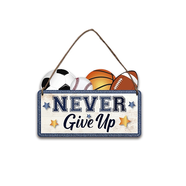 PandaHall Sports Balls Hanging Sign 7.72x11.8"(19.6x30cm), Sports Themed Signs Teenager Sports Decorative Signs Sports Spirit Signs...
PandaHall Sports Balls Hanging Sign 7.72x11.8"(19.6x30cm), Sports Themed Signs Teenager Sports Decorative Signs Sports Spirit Signs...