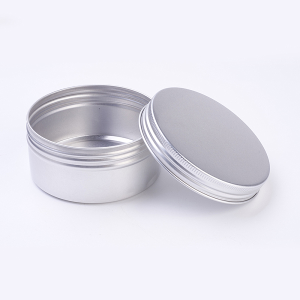 PandaHall Round Aluminium Tin Cans, Aluminium Jar, Storage Containers for Cosmetic, Candles, Candies, with Screw Top Lid, Platinum...
PandaHall Round Aluminium Tin Cans, Aluminium Jar, Storage Containers for Cosmetic, Candles, Candies, with Screw Top Lid, Platinum...