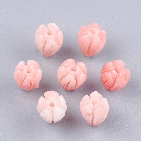 PandaHall Synthetic Coral Beads, Dyed, Flower Bud, Light Salmon, 8.5x7mm, Hole: 1mm Synthetic Coral Red
PandaHall Synthetic Coral Beads, Dyed, Flower Bud, Light Salmon, 8.5x7mm, Hole: 1mm Synthetic Coral Red