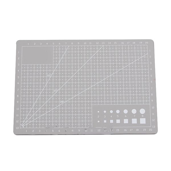 PandaHall A5 Plastic Cutting Mat, Cutting Board, for Craft Art, Rectangle, Light Grey, 14.8x21cm Plastic Rectangle
PandaHall A5 Plastic Cutting Mat, Cutting Board, for Craft Art, Rectangle, Light Grey, 14.8x21cm Plastic Rectangle