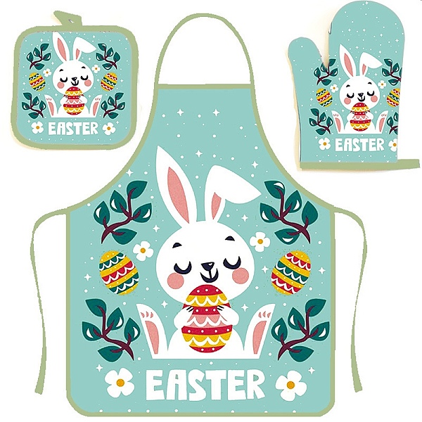 PandaHall Easter Theme Polyester Sleeveless Apron and Gloves, with Double Shoulder Belt, Orange, 800x600mm Polyester Orange
PandaHall Easter Theme Polyester Sleeveless Apron and Gloves, with Double Shoulder Belt, Orange, 800x600mm Polyester Orange
