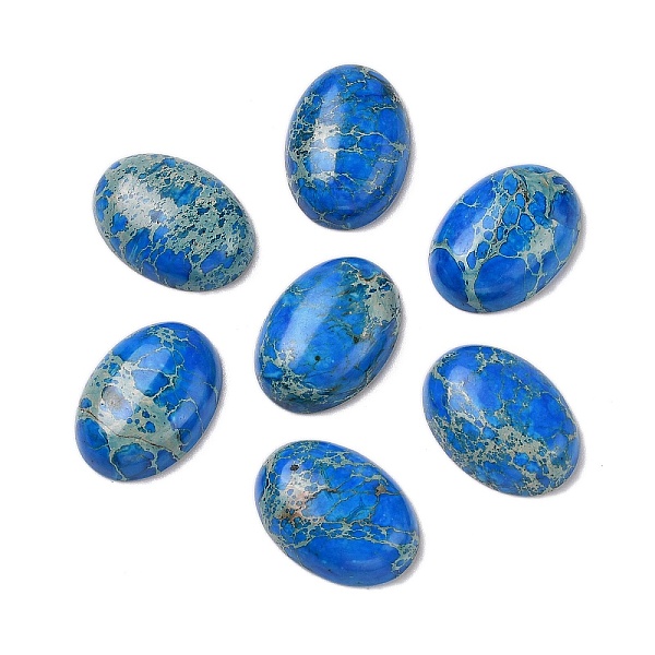 PandaHall Natural Imperial Jasper, Dyed, Oval, Dodger Blue, 25x8x7.5mm Imperial Jasper Oval
PandaHall Natural Imperial Jasper, Dyed, Oval, Dodger Blue, 25x8x7.5mm Imperial Jasper Oval