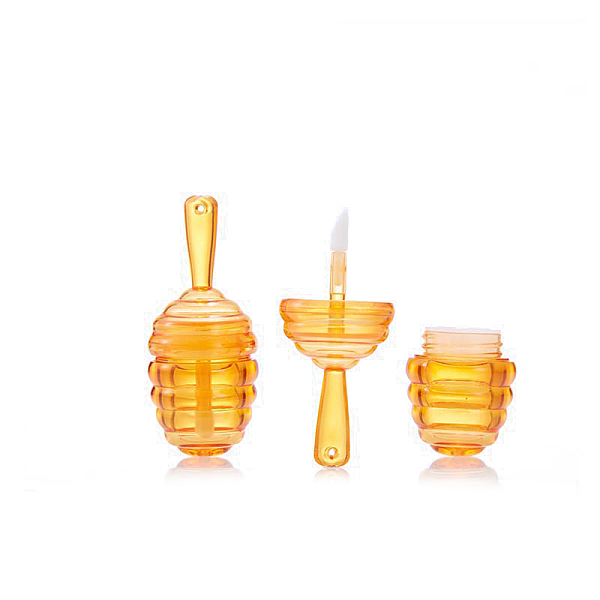PandaHall Beehive Shape Transparent ABS Plastic Empty Lip Gloss Bottle, Refillable Mini Lipstick Jar with Scraper, Orange, 6.6x2.8cm...
PandaHall Beehive Shape Transparent ABS Plastic Empty Lip Gloss Bottle, Refillable Mini Lipstick Jar with Scraper, Orange, 6.6x2.8cm...