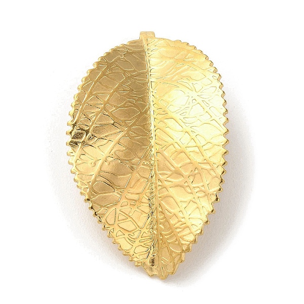 PandaHall 304 Stainless Steel Pendants, Leaf Charm, Golden, 42x25x5mm, Hole: 2.5mm 304 Stainless Steel Leaf
PandaHall 304 Stainless Steel Pendants, Leaf Charm, Golden, 42x25x5mm, Hole: 2.5mm 304 Stainless Steel Leaf