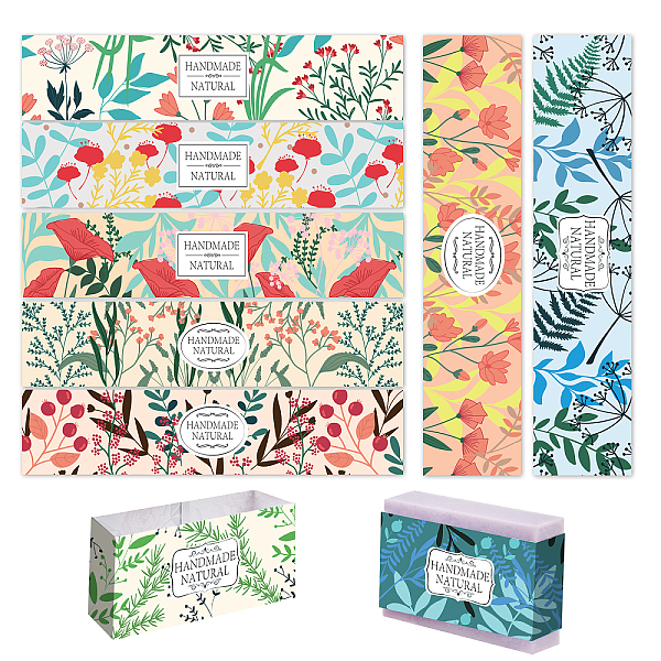 PandaHall 90pcs Flower Wrap Tape, 9 Styles Cartoon Flower Leaves Soap Paper Labels Crafts Wrapper Sleeves Covers Vertical Tags Soap Paper...
PandaHall 90pcs Flower Wrap Tape, 9 Styles Cartoon Flower Leaves Soap Paper Labels Crafts Wrapper Sleeves Covers Vertical Tags Soap Paper...