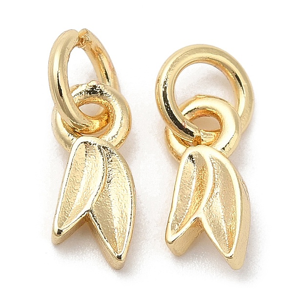 PandaHall Eco-Friendly Rack Plating Brass Charms, with Jump Ring, Long-Lasting Plated, Lead Free & Cadmium Free, Leaf Charm, Real 14K Gold...
PandaHall Eco-Friendly Rack Plating Brass Charms, with Jump Ring, Long-Lasting Plated, Lead Free & Cadmium Free, Leaf Charm, Real 14K Gold...