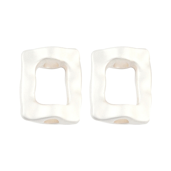 PandaHall Alloy Beads, Rectangle, Matte Silver Color, 12.5x10x4mm, Hole: 2.5mm, 7x5mm inner diameter Alloy Rectangle
PandaHall Alloy Beads, Rectangle, Matte Silver Color, 12.5x10x4mm, Hole: 2.5mm, 7x5mm inner diameter Alloy Rectangle