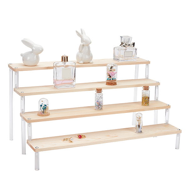 PandaHall FINGERINSPIRE 4 Tier Wood Tiered Display Riser Clear Acrylic Display Ladder with Screwdriver Cupcake Organizer Holder, Item Stand..., Orange
PandaHall FINGERINSPIRE 4 Tier Wood Tiered Display Riser Clear Acrylic Display Ladder with Screwdriver Cupcake Organizer Holder, Item Stand..., Orange