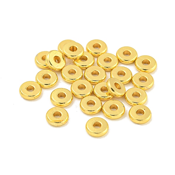PandaHall Brass Spacer Beads, Long-Lasting Plated, Flat Round/Disc, Heishi Beads, Real 18K Gold Plated, 6x1.5mm, Hole: 1.8mm Brass Disc
PandaHall Brass Spacer Beads, Long-Lasting Plated, Flat Round/Disc, Heishi Beads, Real 18K Gold Plated, 6x1.5mm, Hole: 1.8mm Brass Disc