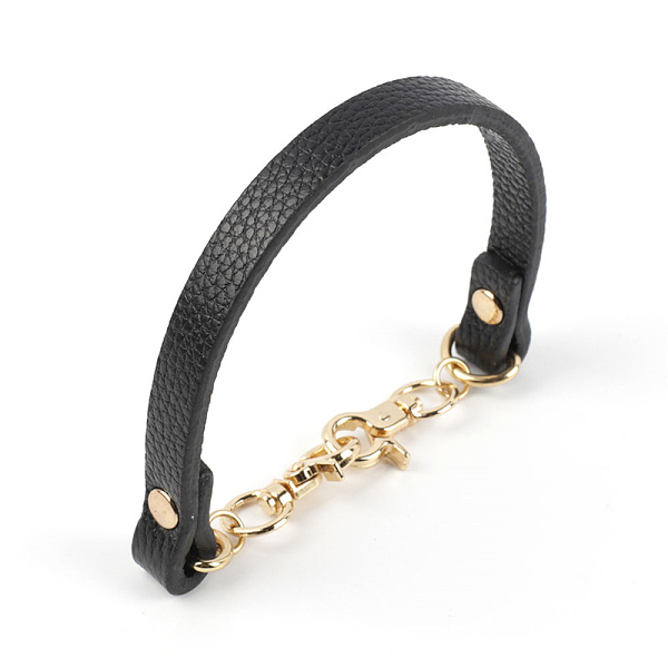 PandaHall Leather Bag Strap, with Swivel Clasps, for Bag Replacement Accessories, Black, 30.5x1.1x0.4cm Leather Black
PandaHall Leather Bag Strap, with Swivel Clasps, for Bag Replacement Accessories, Black, 30.5x1.1x0.4cm Leather Black