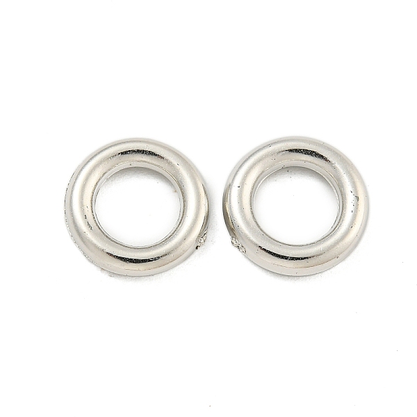 PandaHall CCB Plastic Beads, Round Ring, Platinum, 12x2.8mm, Hole: 7mm Plastic Ring
PandaHall CCB Plastic Beads, Round Ring, Platinum, 12x2.8mm, Hole: 7mm Plastic Ring