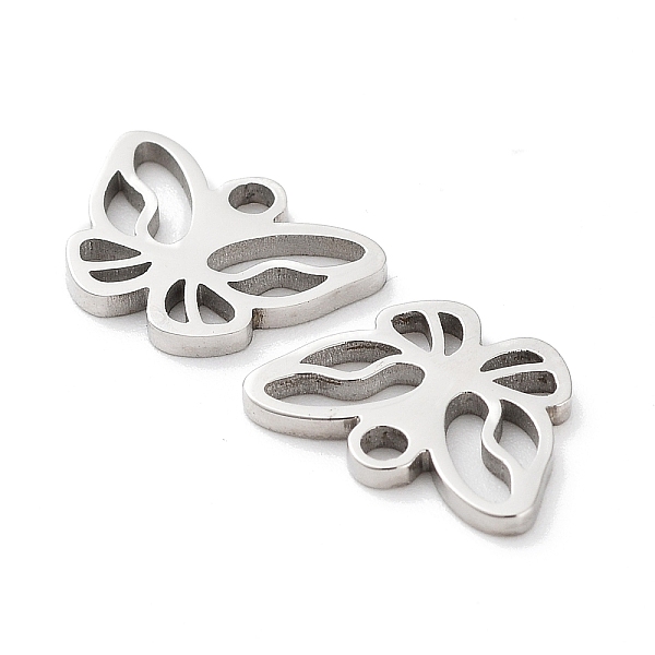PandaHall 316 Surgical Stainless Steel Charms, Manual Polishing, Laser Cut, Butterfly Charm, Stainless Steel Color, 11.5x12.5x1.2mm, Hole...
PandaHall 316 Surgical Stainless Steel Charms, Manual Polishing, Laser Cut, Butterfly Charm, Stainless Steel Color, 11.5x12.5x1.2mm, Hole...