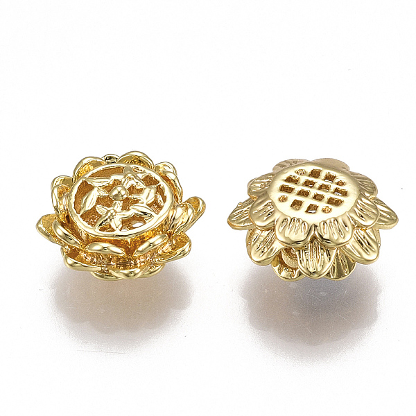 PandaHall Brass Cabochons, Lotus, Real 18K Gold Plated, 11x11x5.5mm Brass Flower
PandaHall Brass Cabochons, Lotus, Real 18K Gold Plated, 11x11x5.5mm Brass Flower