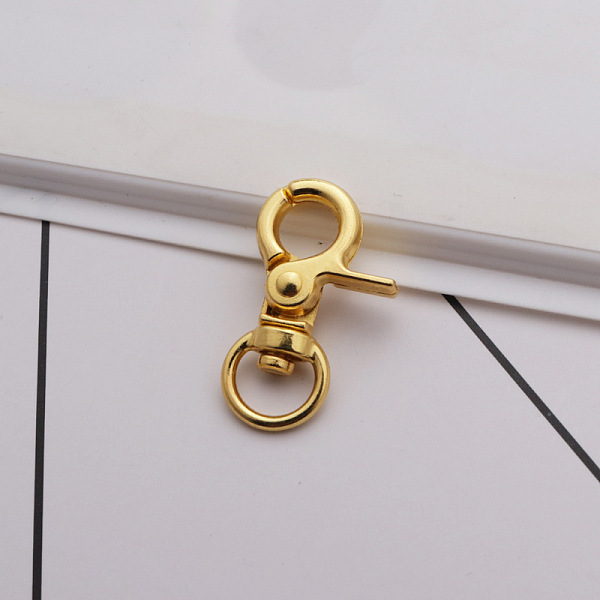 PandaHall Alloy Swivel Snap Hook Clasps, Swivel Lobster Claw Clasps, Golden, 32mm Alloy
PandaHall Alloy Swivel Snap Hook Clasps, Swivel Lobster Claw Clasps, Golden, 32mm Alloy