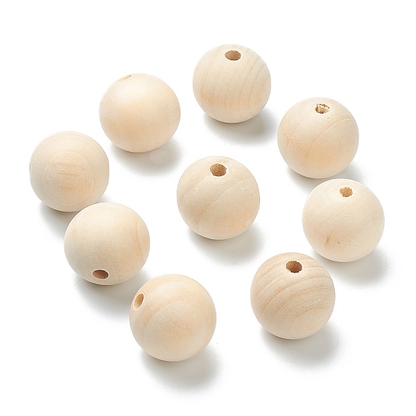 PandaHall Natural Unfinished Wood Beads, Round Wooden Loose Beads, Wheat, 29.5x27.5mm, Hole: 6mm Schima Wood Round Orange
PandaHall Natural Unfinished Wood Beads, Round Wooden Loose Beads, Wheat, 29.5x27.5mm, Hole: 6mm Schima Wood Round Orange